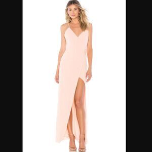 NWT Revolve x Privacy Please Rasika Gown in Blush | Size M